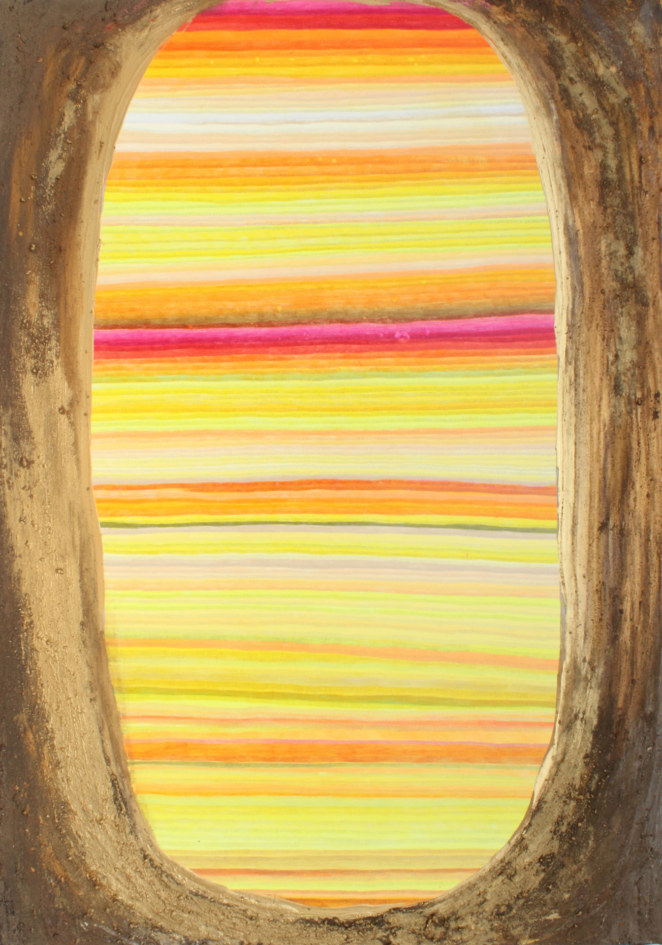 color pencil, soil,ceramic coat/A1/2013